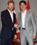 Prince Harry and Justin Trudeau Hang Out, Melt Hearts Everywhere