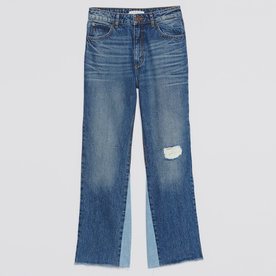 Sandro+Two-Tone+Jeans