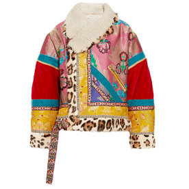 Etro+Oversized+Patchwork+Jacket