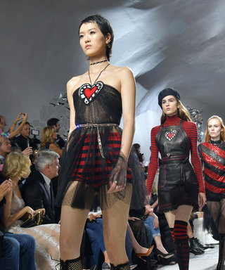 Fishnet Boots + Breton Tops: Welcome To A Very Modern Dior 