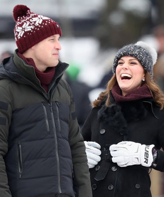 Pregnant Kate Middleton Takes on Prince William in Hockey Game During Royal Tour