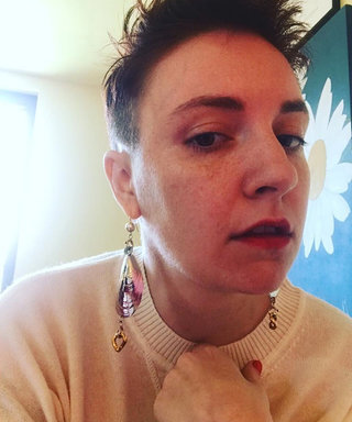 Lena Dunham Just Chopped Off All Her Hair