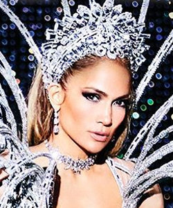 Jennifer Lopez Strips Down to Glittering Lingerie for Paper Magazine