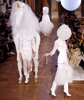 So, a Unicorn Walked the Thom Browne Runway (Like, for Real)