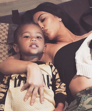 Saint West Is So Grown Up Riding a Tricycle in Kim Kardashian's Latest Intagram 