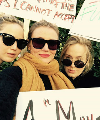 Adele, JLaw, and Cameron Diaz Make Powerful Statement at Women's March