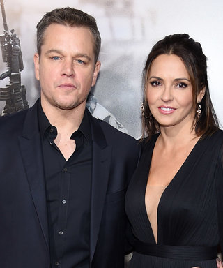 Matt Damon's Wife Luciana Barroso Hits The Red Carpet In A Sheer, All-Black Dress