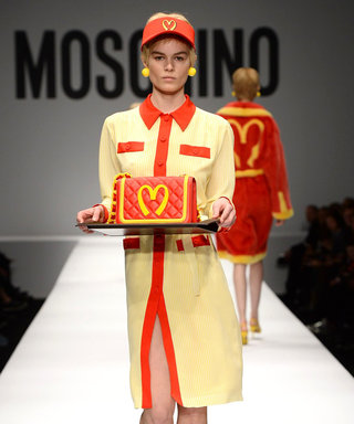 Moschino Makes A Statement With McDonald's Inspired Collection