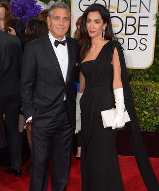 George Clooney And Amal Totally Stole The Golden Globes Red Carpet