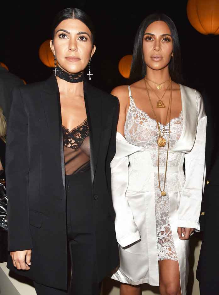 Kim and Kourtney Kardashian Dressed Up as Madonna and Michael Jackson
