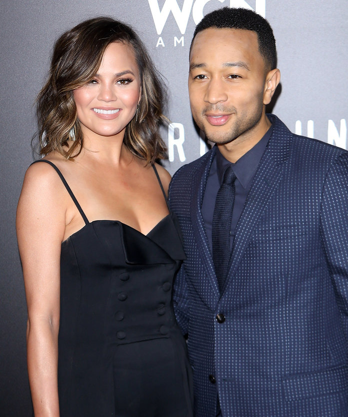Chrissy Teigen Poses Naked with a Cake for John Legend on Father's Day 