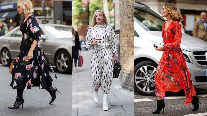 Statement Florals And Chic Monochrome: The Two Types Of Midi Dress To Buy Now