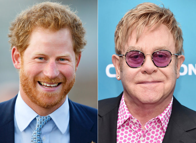 Elton John Opens Up About Seeing Prince Harry 'Totally In Love'
