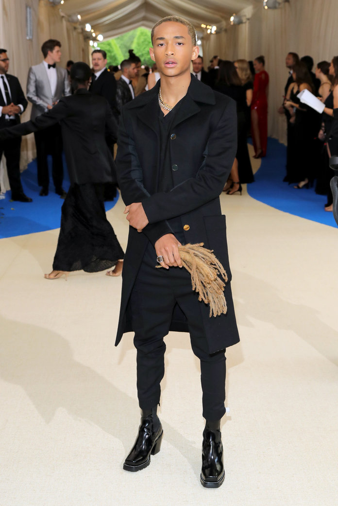 Yes, Jaden Smith Carried His Own Dreadlocks at The Met Gala