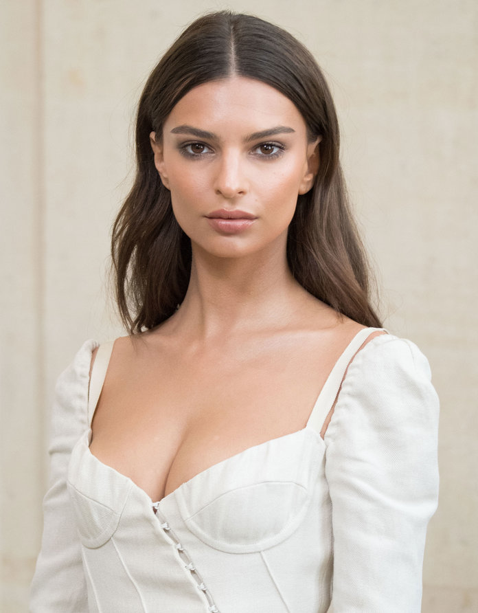 Emily Ratajkowski Teases Her Forthcoming Swimwear Line with Sultry Snap