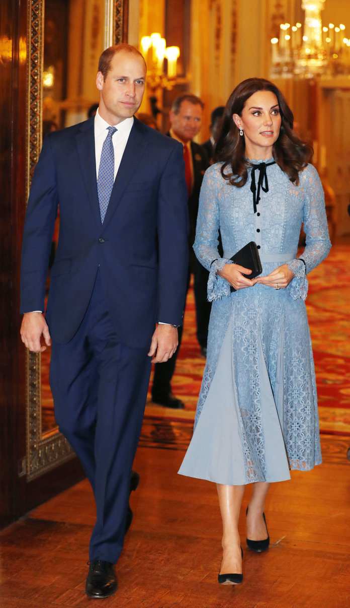 Kate Middleton Debuts Baby Bump in A £795 Temperley London Dress