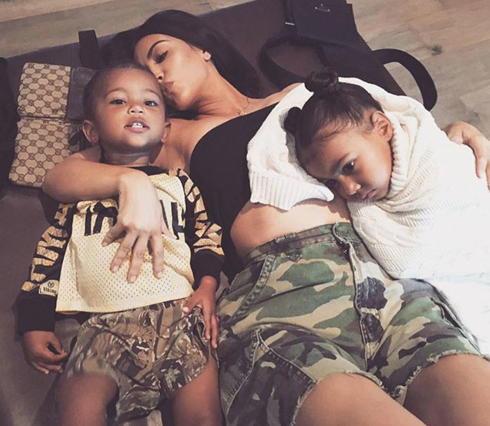 Kim Kardashian and Her Grandma Address Rumors That North Dislikes Saint
