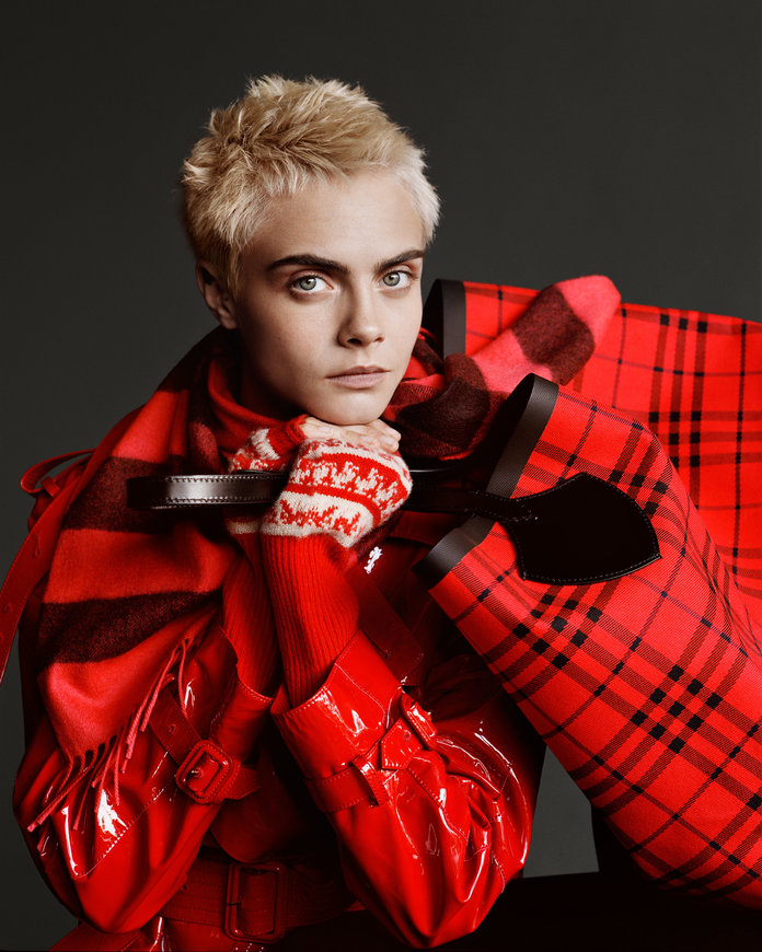 Christmas Is Here and Cara Delevingne’s Burberry Campaign Will Make You Believe It