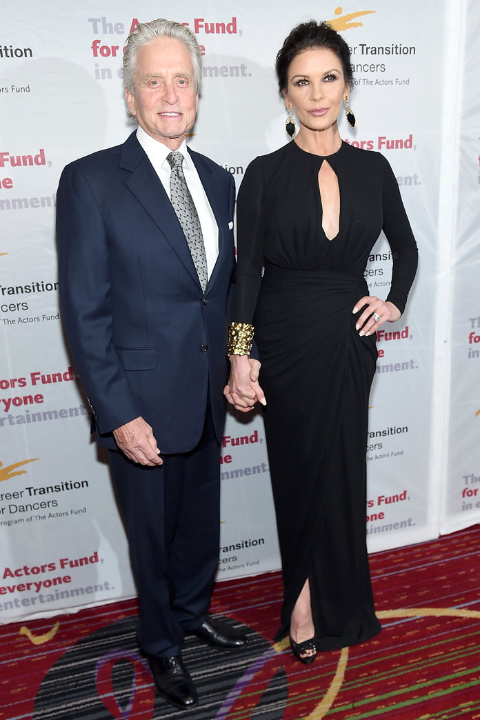 Catherine Zeta-Jones and Michael Douglas Make a Rare Red Carpet Appearance for Date Night