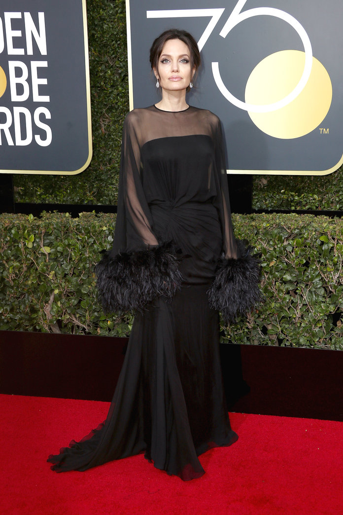 Angelina Jolie Brought Her 14-Year-Old Son Pax as Her Golden Globes Date