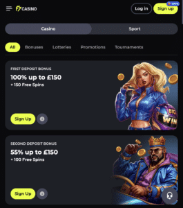 F7 Casino Bonuses