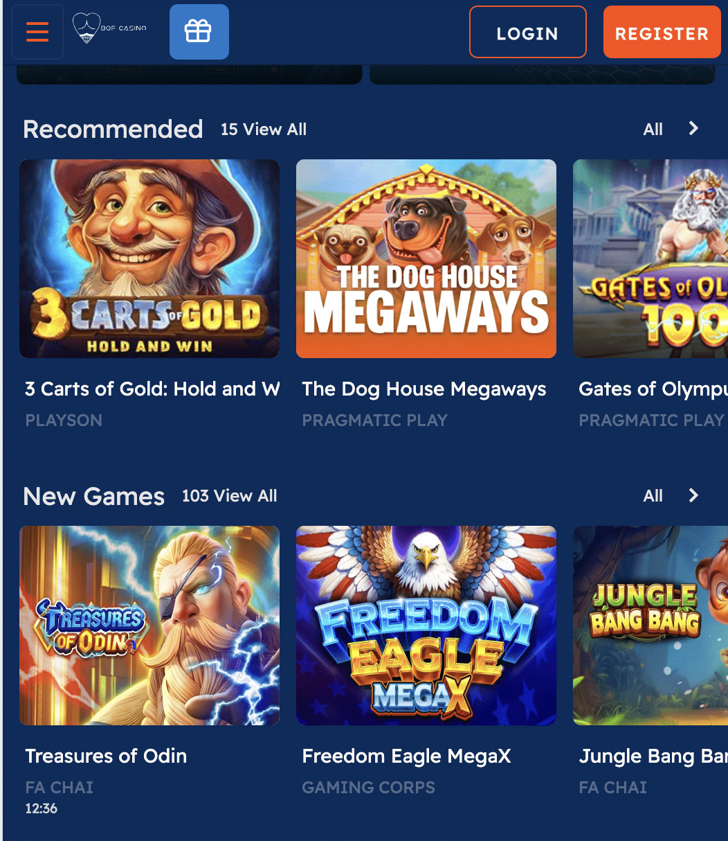 Bof Casino Sister Sites & Licence Info 2025