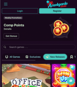 Avantgarde Casino Home