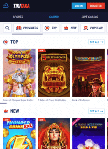 Tiki Taka slots image